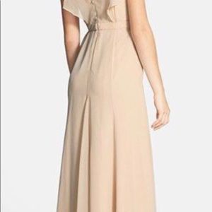 Jenny Yoo “Cecilia” dress champagne size 6